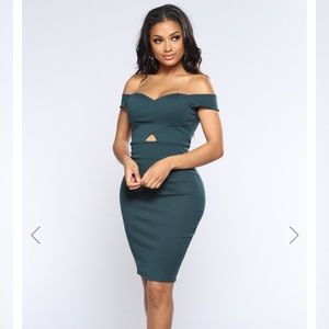 Dress - Hunter Green